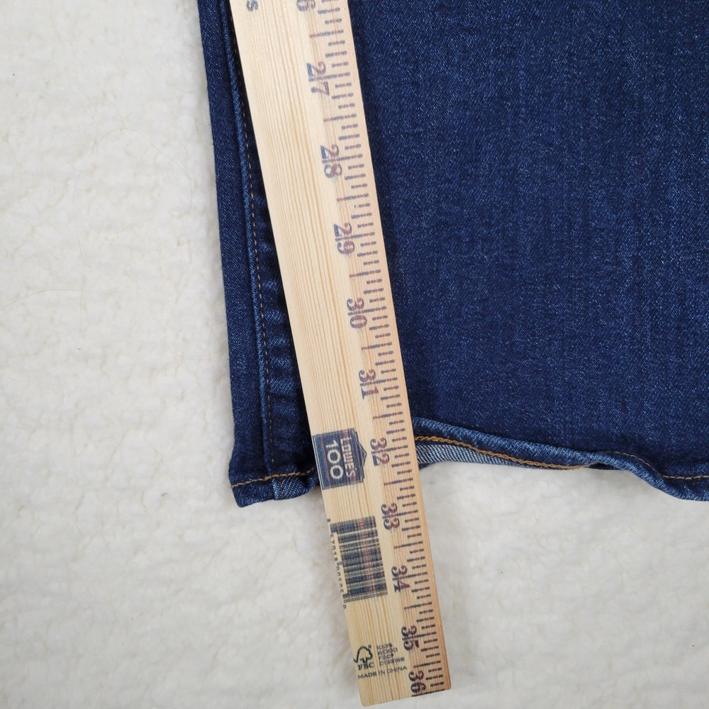 J.Crew Jeans Mens 34x32 Dark Wash Indigo Stretch Denim Pants J5187 HO18 - Picture 5 of 15